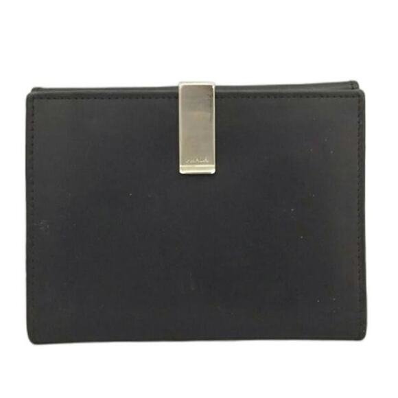 PRADA Logo Leather unisex Bifold black Wallet in prada box - Picture 2 of 10